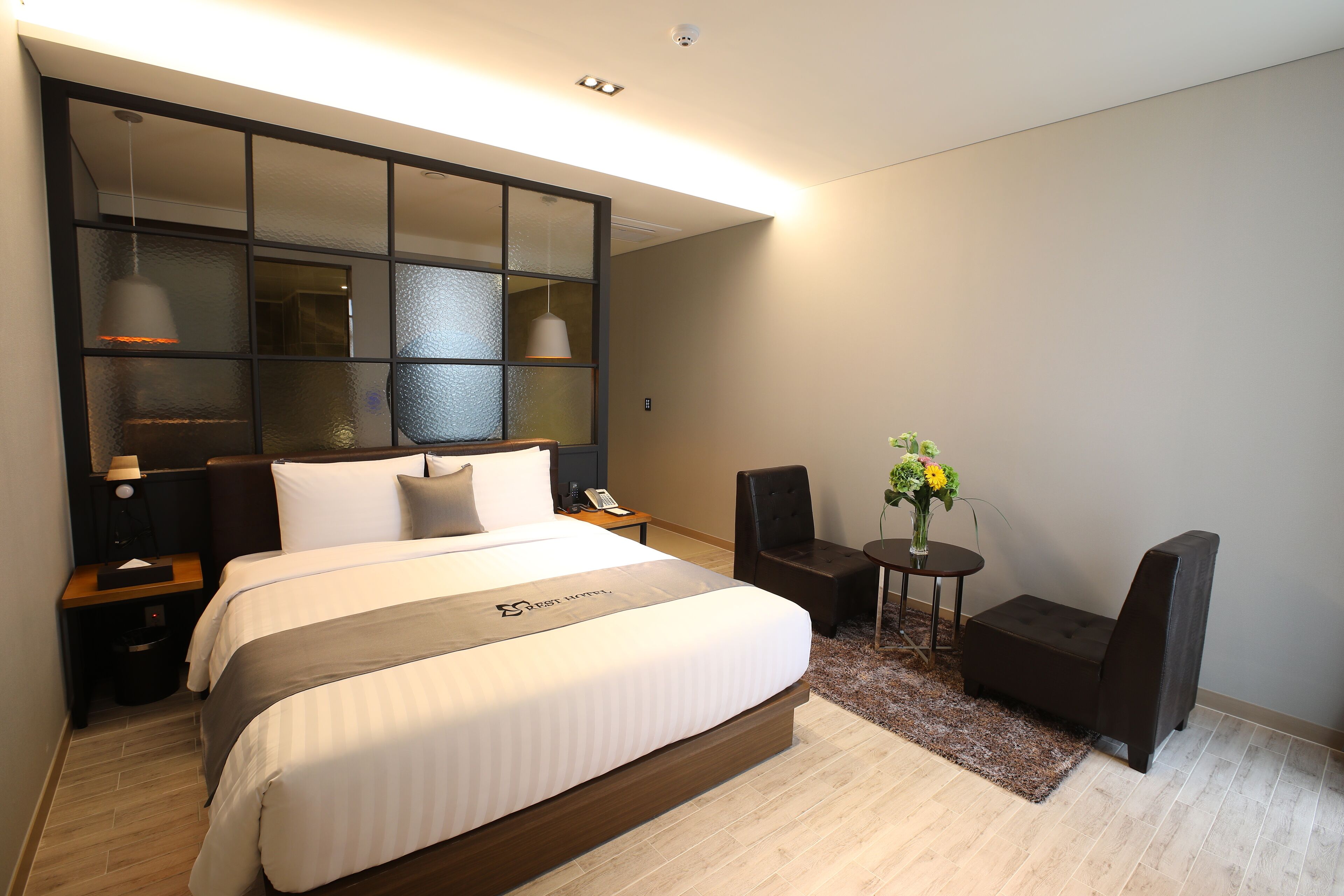 premier double room | premium bedding, down duvets, in-room safe, desk