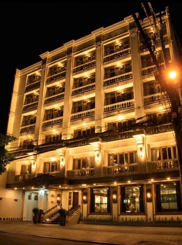 Front of property – evening/night