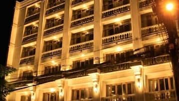 Front of property – evening/night
