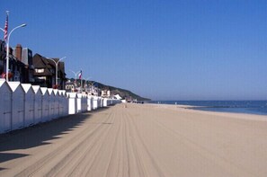 On the beach