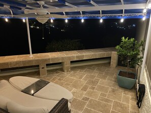 Terrace/patio - Dream Island Villa at The Reef on St Croix (Christiansted)