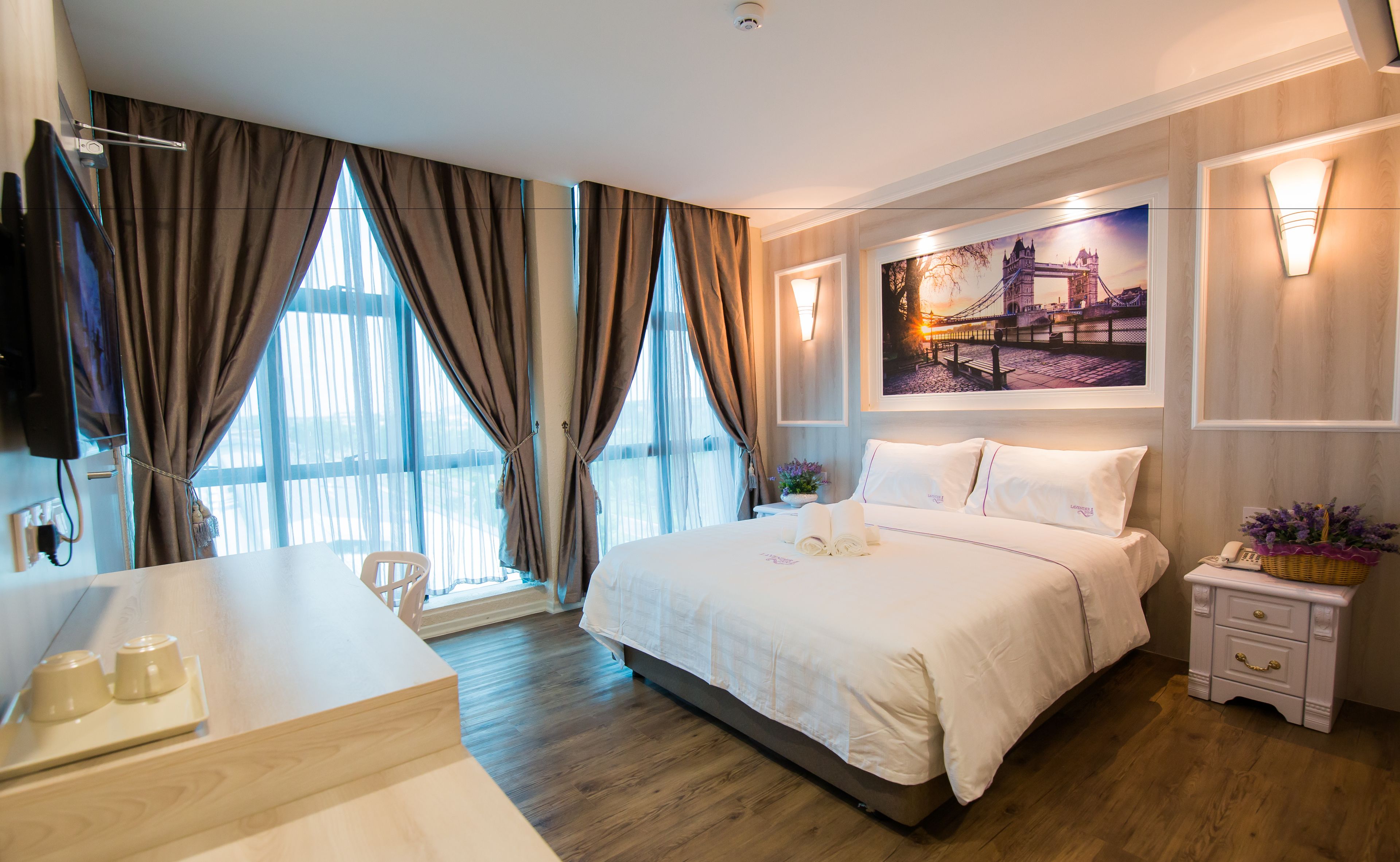 superior double room | desk, laptop workspace, soundproofing, iron/ironing board