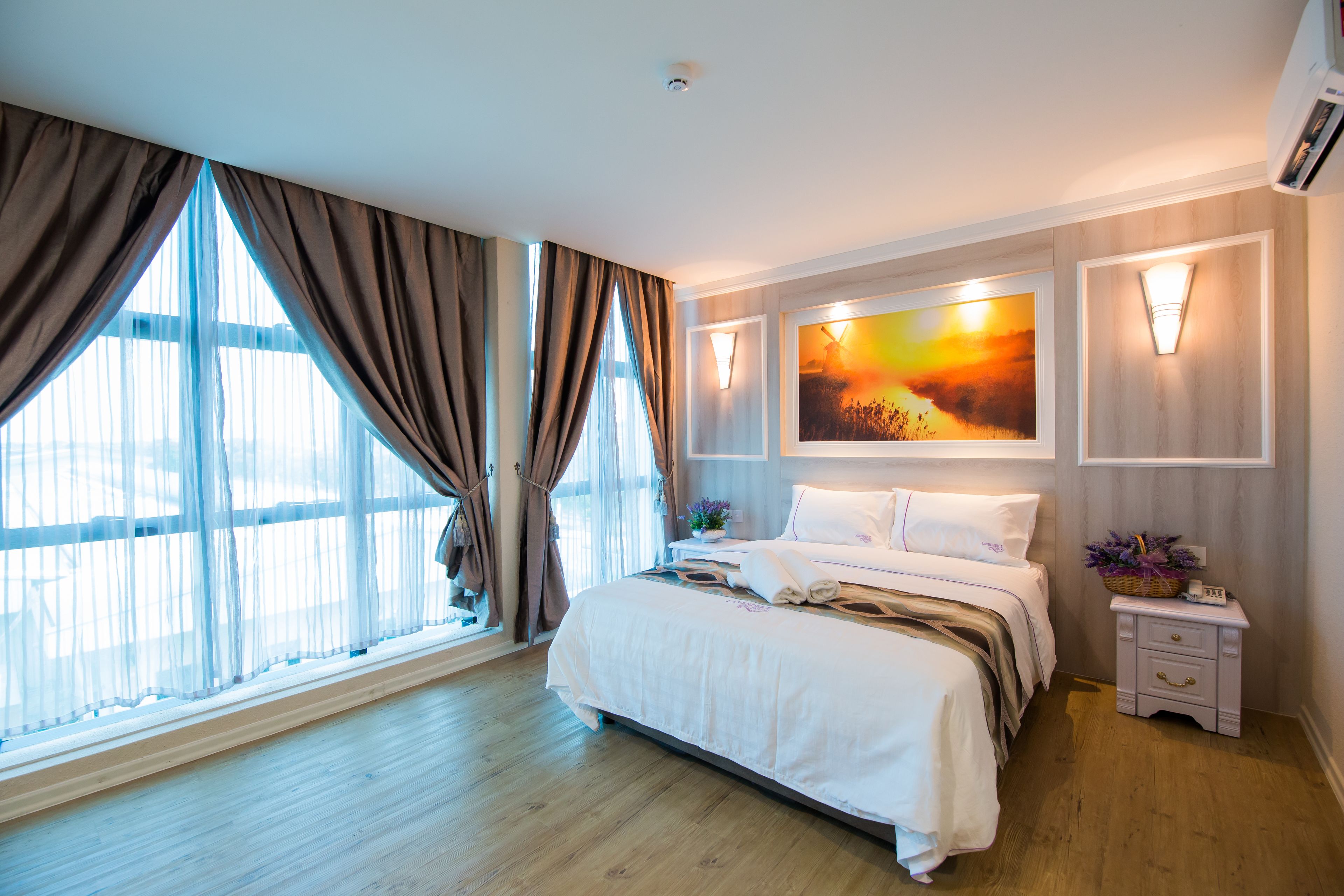 deluxe double room | desk, laptop workspace, soundproofing, iron/ironing board