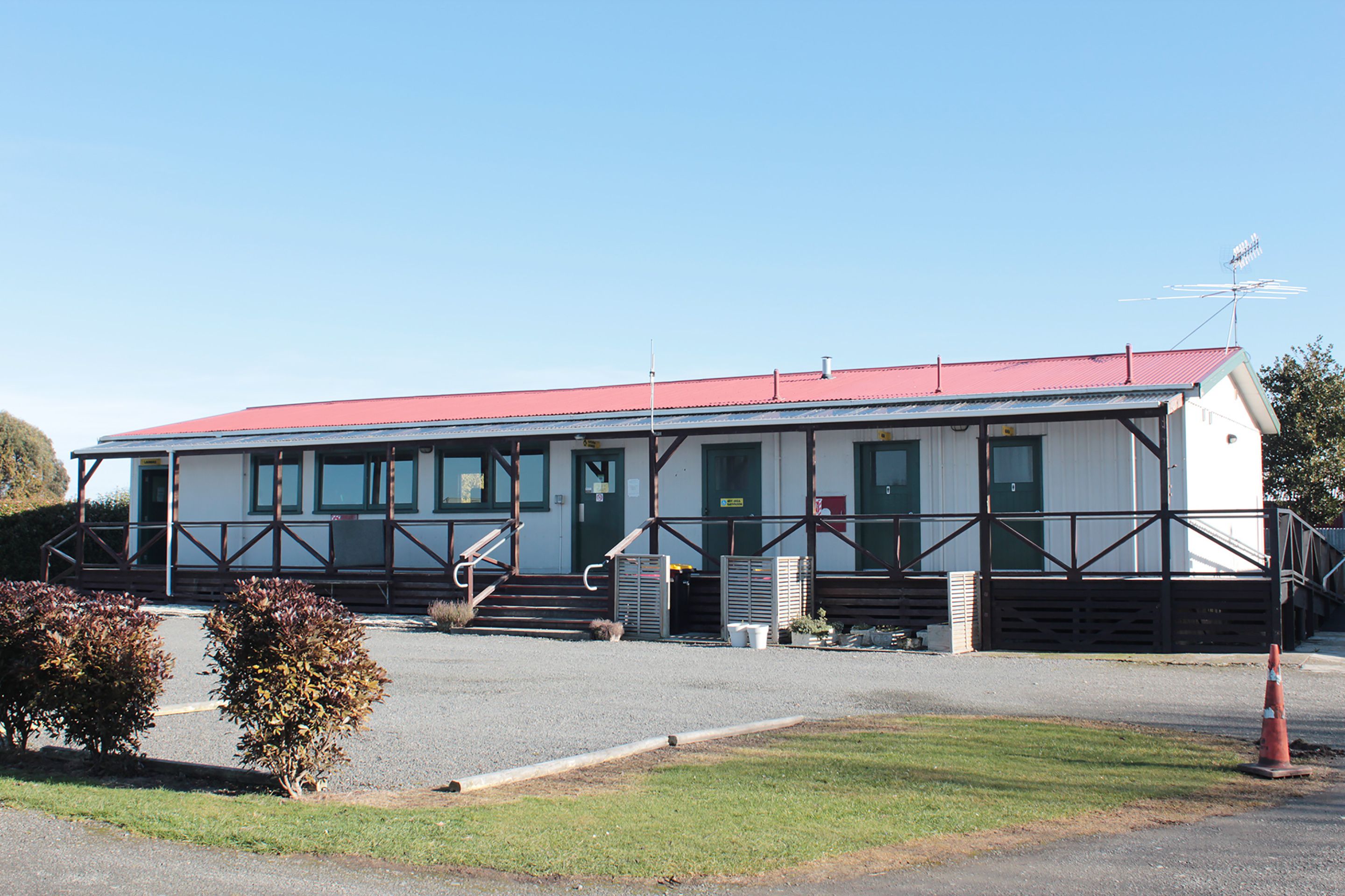 Fachada de la propiedad