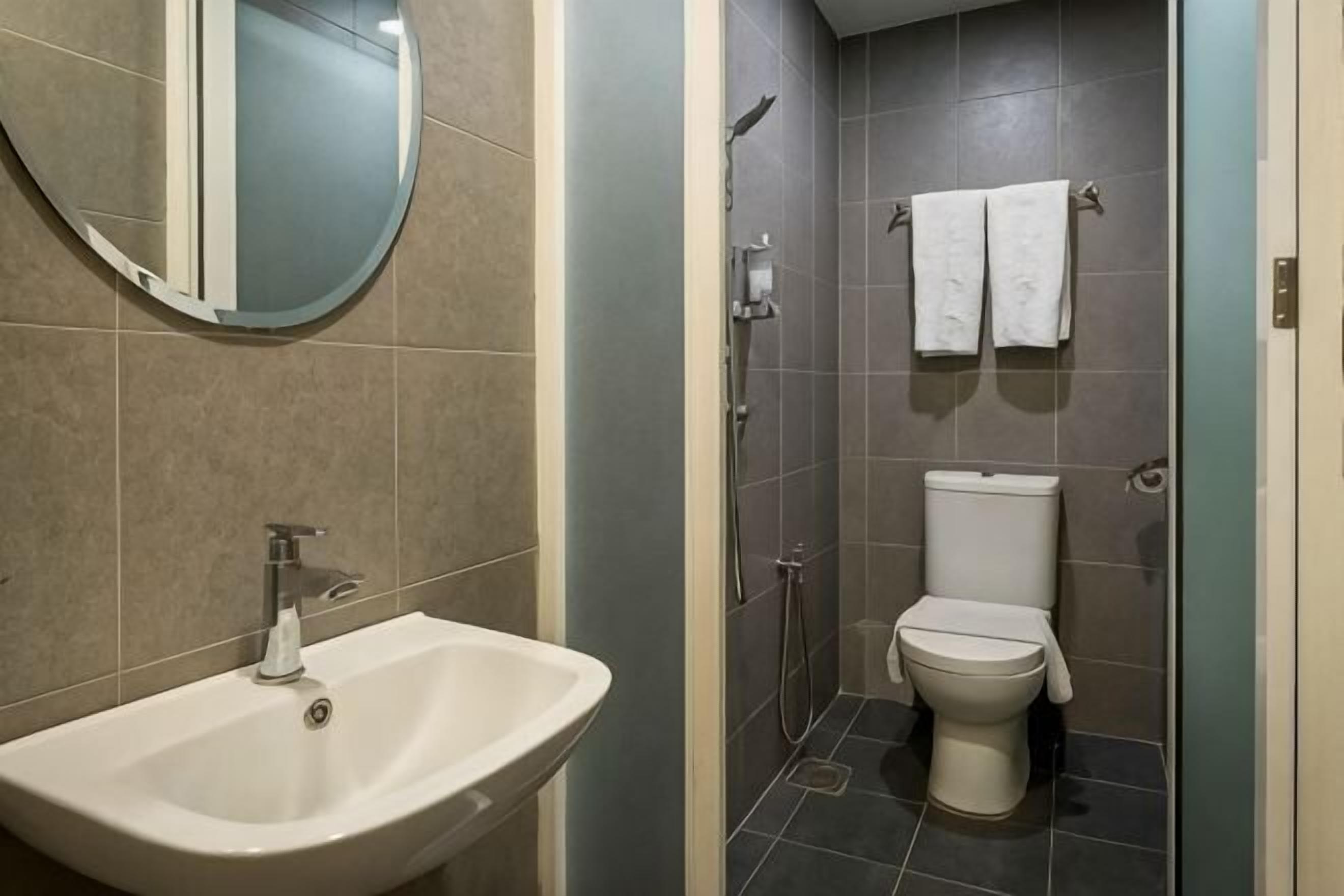 샤워 시설, 무료 세면용품, 헤어드라이어, 비데