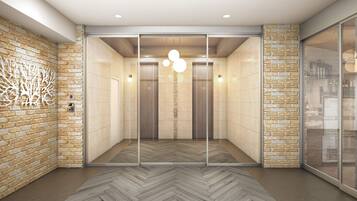 Entrée de l’hébergement