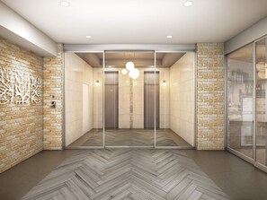 Entrée de l’hébergement