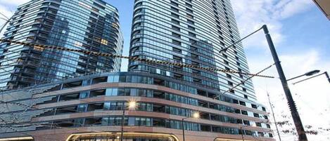 Voorkant van accommodatie