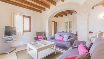Villa, 3 Bedrooms, Private Pool | Living area | TV