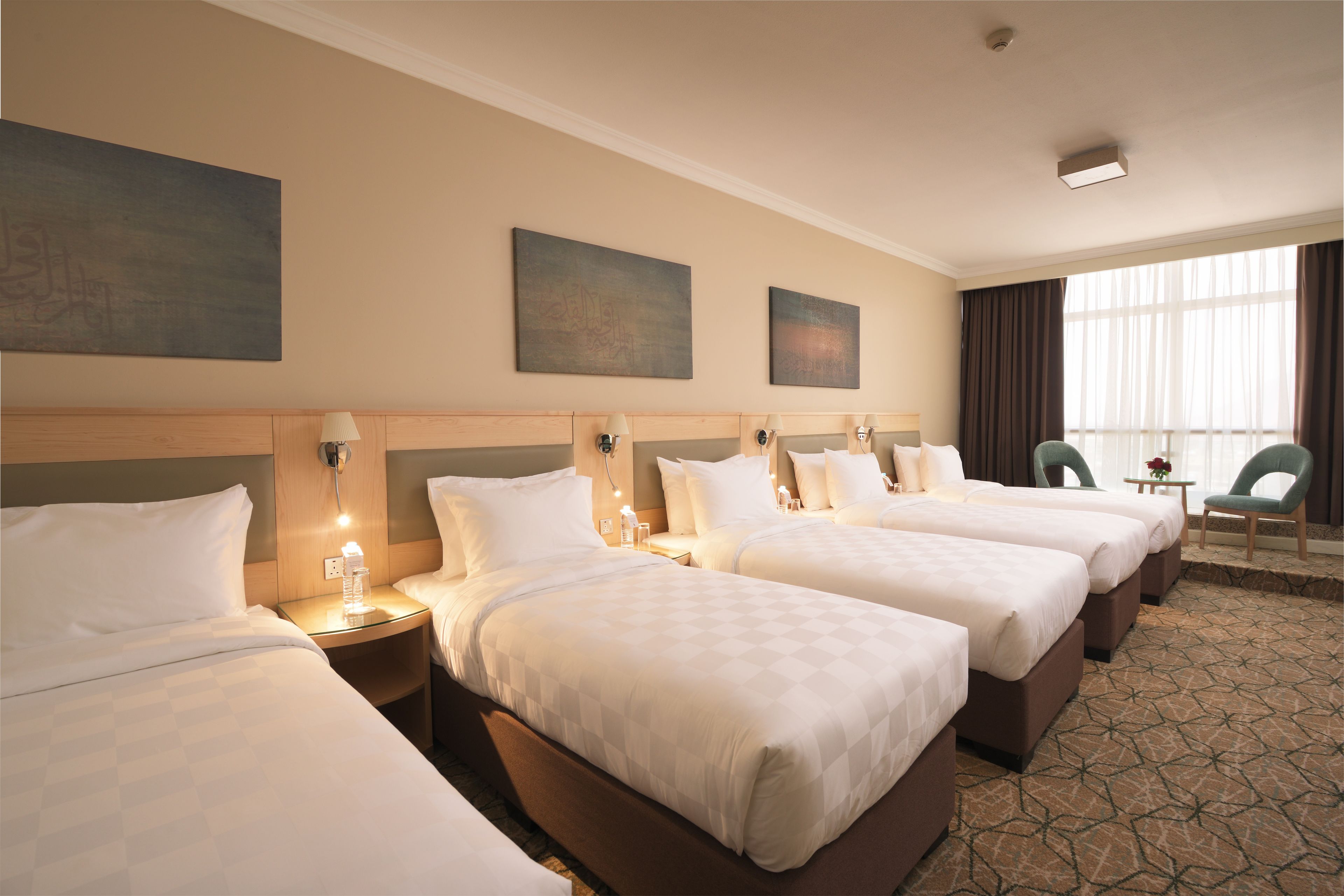 standard room (quintuple) | minibar, in-room safe, desk, iron/ironing board