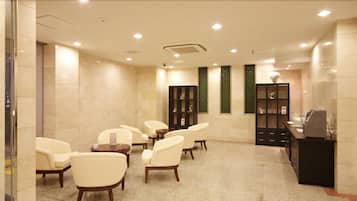 Sala de estar en el lobby