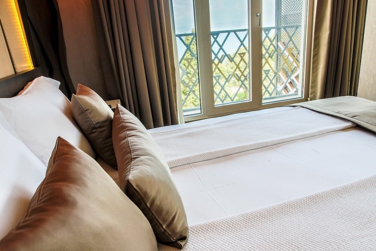 deluxe double room | view from room