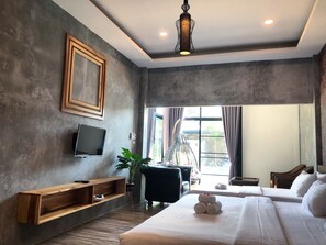 Standaard kamer | 1 slaapkamer, luxe beddengoed, donsdekens, een minibar