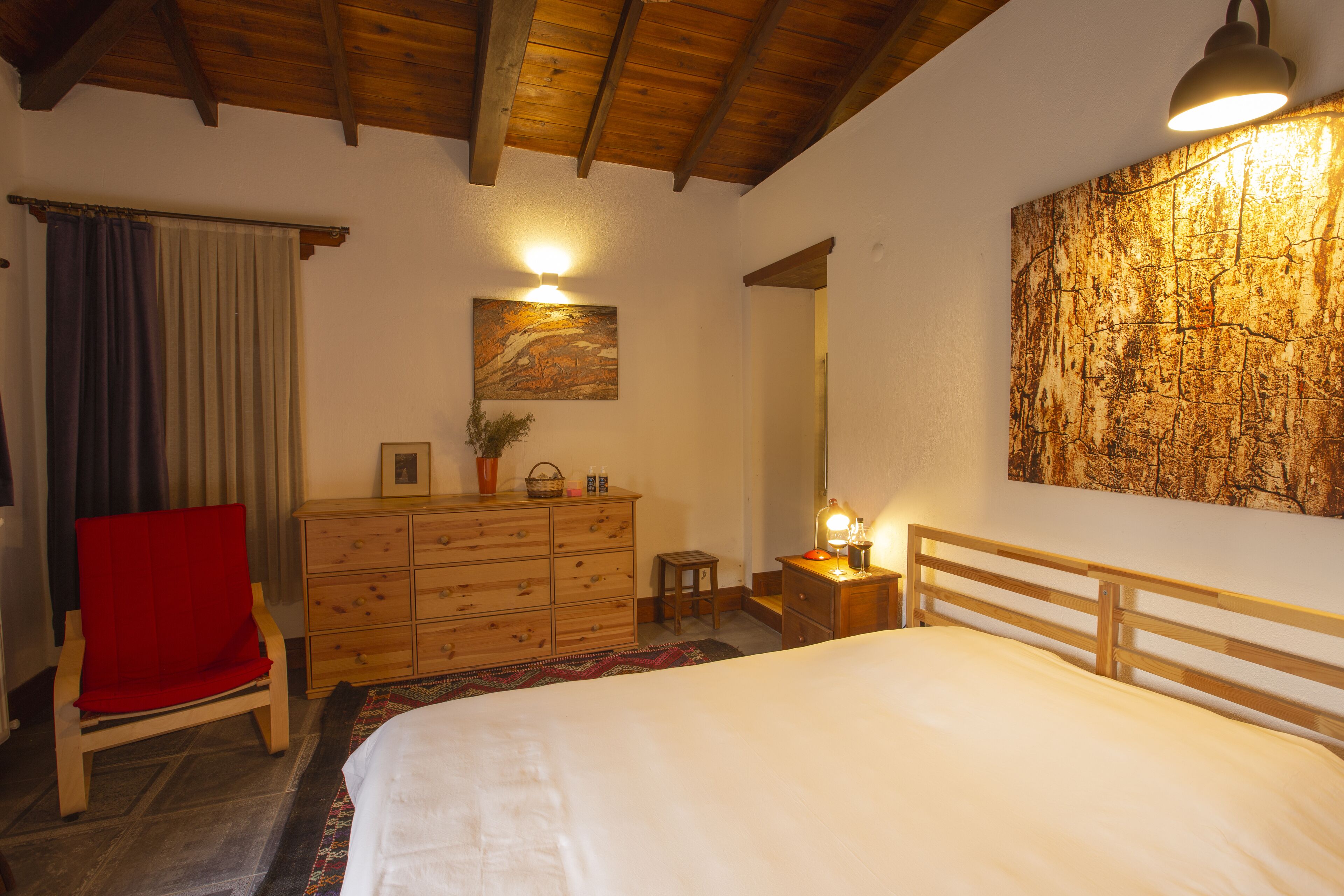 family quadruple room, mountain view | 1 bedroom, laptop workspace, soundproofing, iron/ironing board