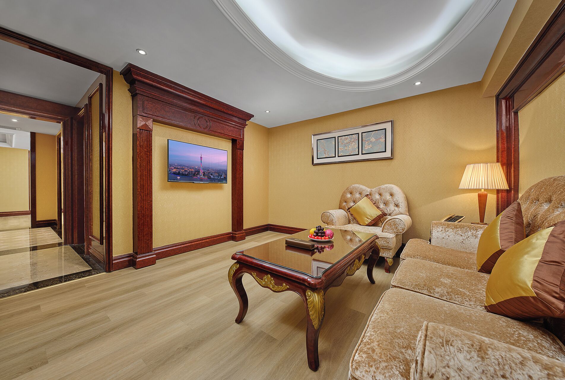 business suite | minibar, in-room safe, desk, blackout curtains