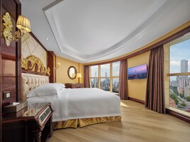 Suite Business | Minibar, una cassaforte in camera, una scrivania, tende oscuranti