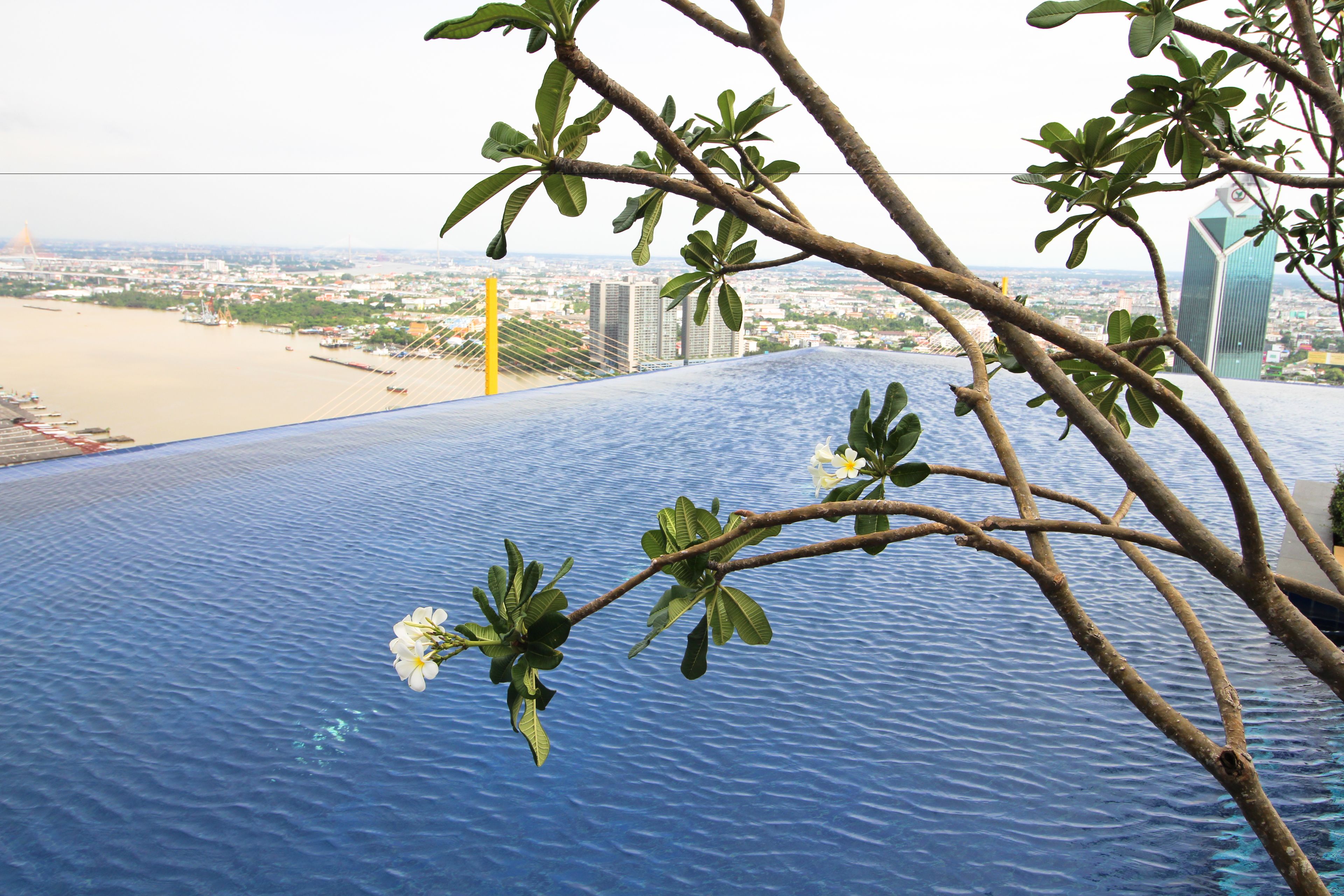 สระว่ายน้ำกลางแจ้ง