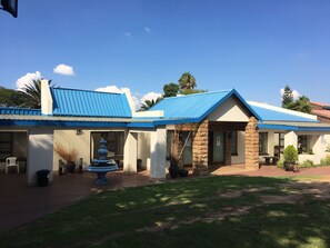 Fassade der Unterkunft