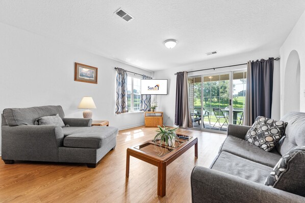 Condo, 2 Bedrooms | Living area | Smart TV, video game console, DVD player