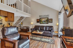 Condo, 2 Bedrooms | Living room | Smart TV, DVD player - Tuscany On Taneycomo 2 Bedroom Condo by RedAwning (Branson)