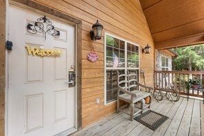 Chaumière, 2 chambres | Terrain de l’hébergement 