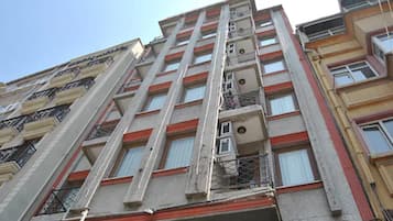 Façade de l’hébergement