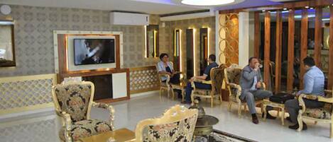 Sala de estar en el lobby