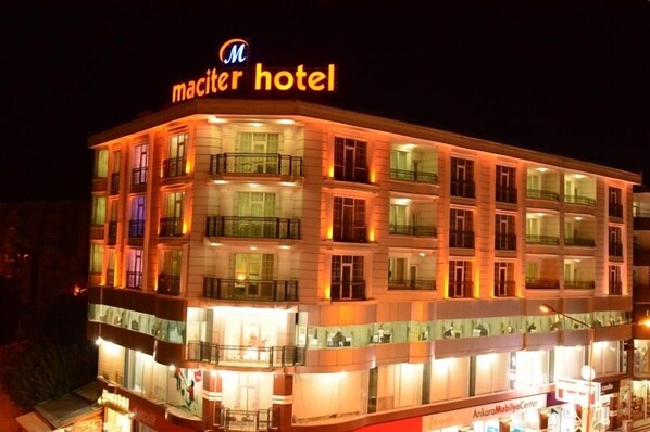 Front of property - evening/night