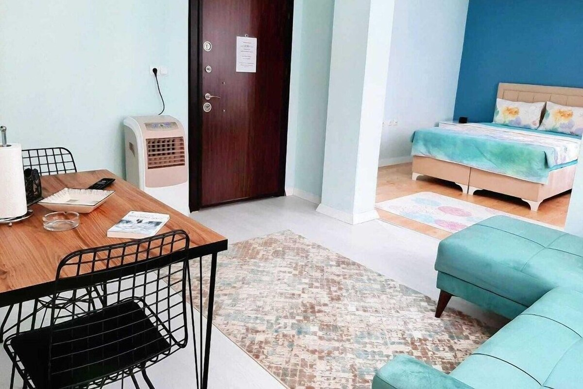 Ropa de cama de alta calidad, escritorio y cortinas blackout 