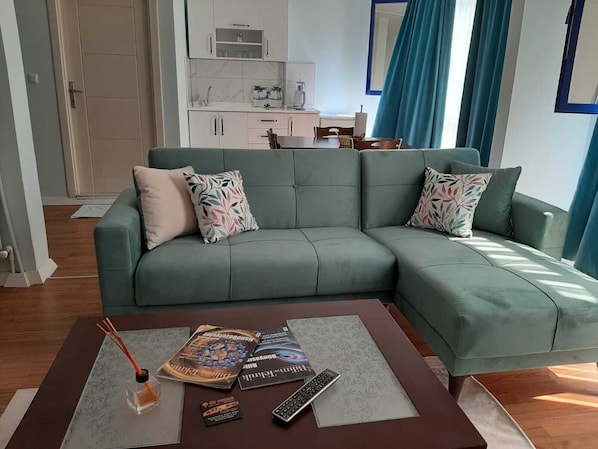 Superior-Studio, 1 Queen-Bett und Schlafsofa