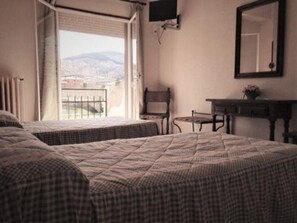 Desk, blackout curtains, cots/infant beds, rollaway beds