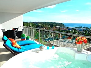 Apartment, 2 Schlafzimmer, Meerblick | Balkon