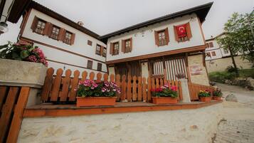 Fassade der Unterkunft