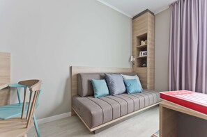 In-room safe, desk, blackout curtains, iron/ironing board