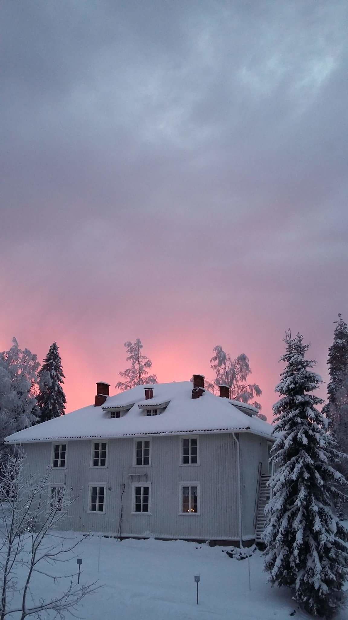 front of property – evening/night