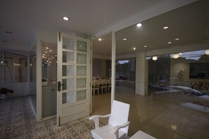 Entrée de l’hébergement