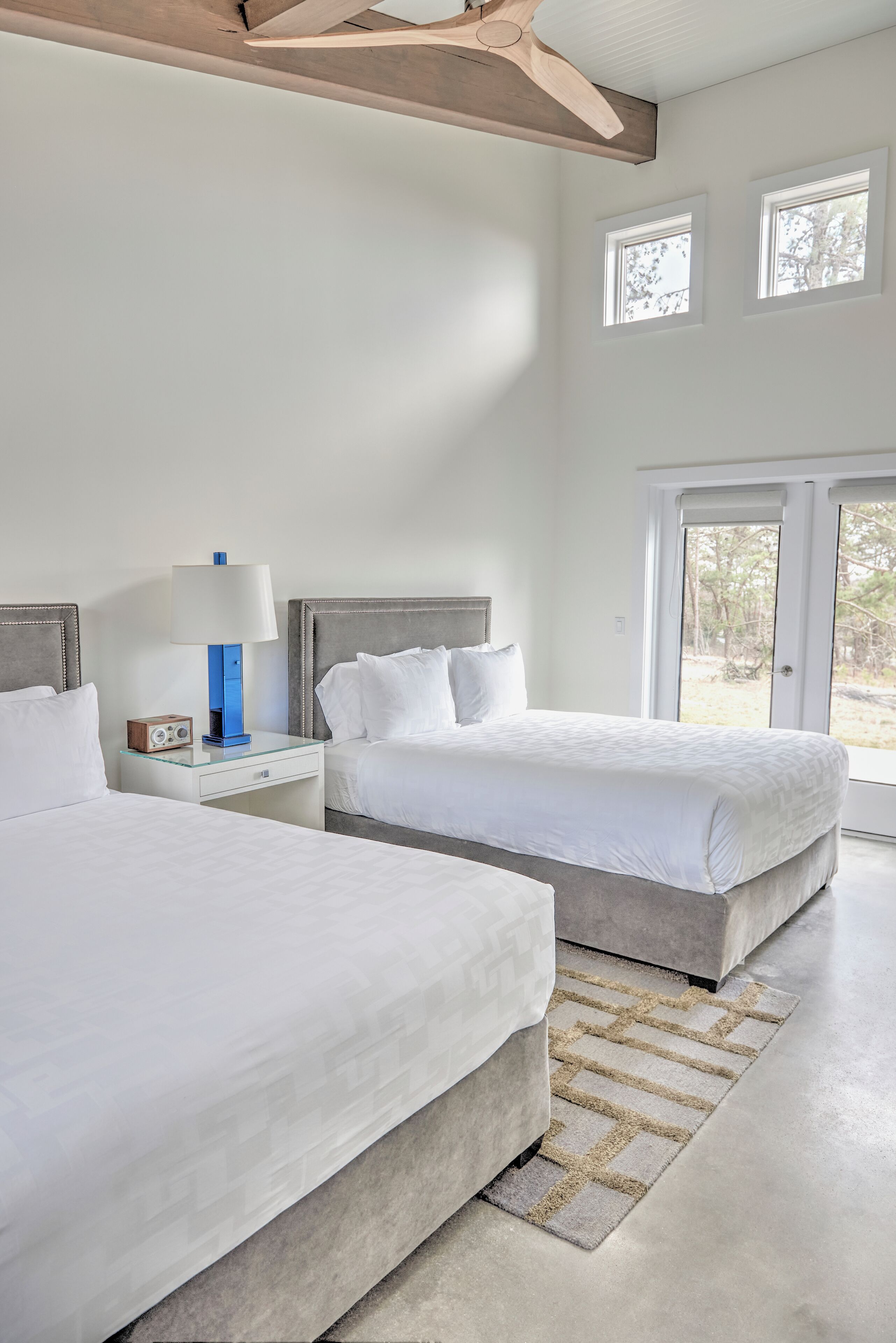 Junior Studio Suite, 2 Queen Beds | Premium bedding, down comforters, minibar, in-room safe