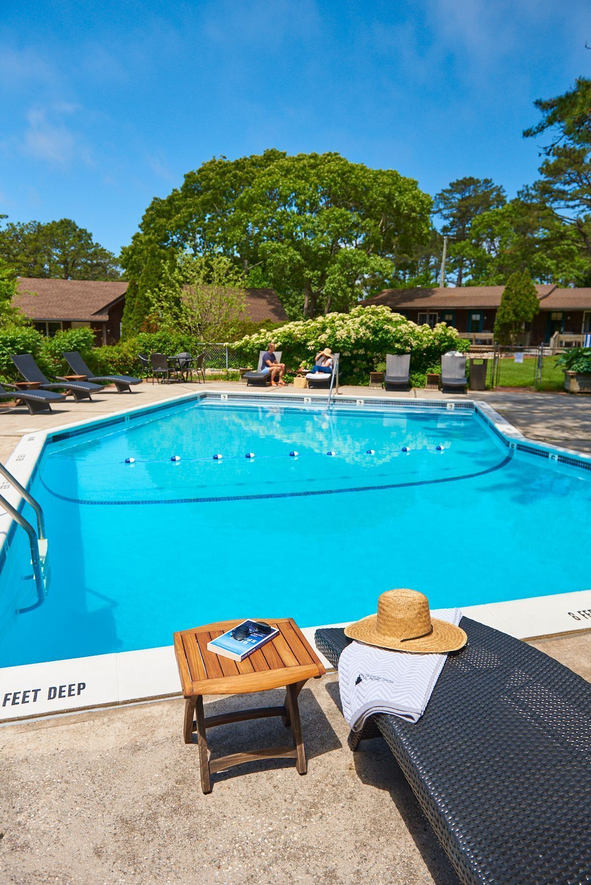 Seasonal outdoor pool