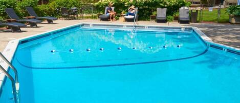 Seasonal outdoor pool