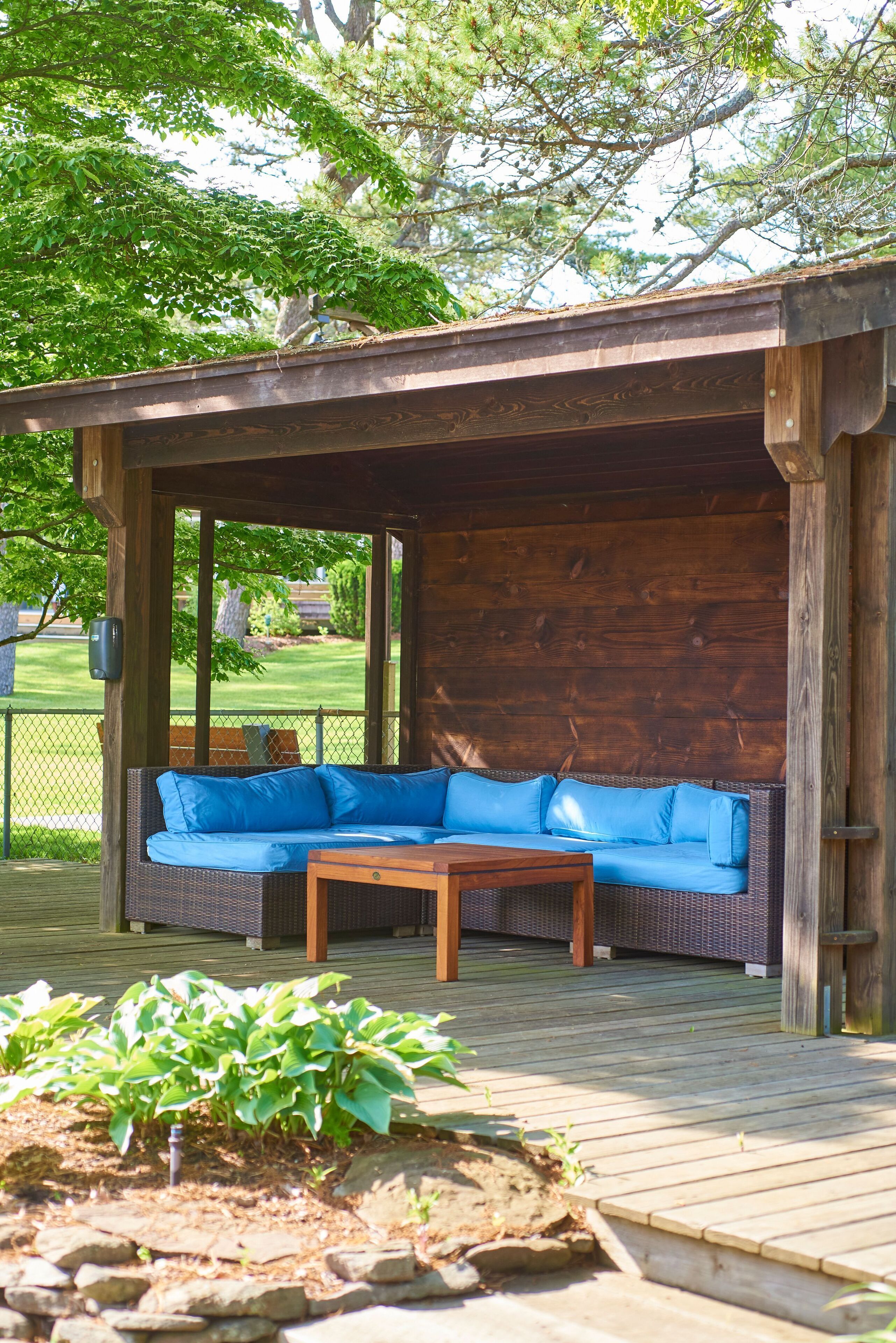 Seasonal outdoor pool