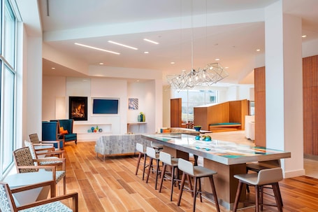 Lobby. Residence Inn by Marriott Boston Burlington