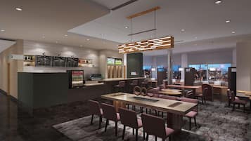 Breakfast and dinner served