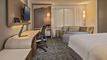 Hochwertige Bettwaren, Zimmersafe, Schreibtisch