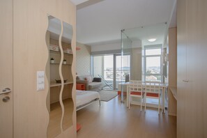 Comfort Studio, Balcony (3) | 1 makuuhuone, yksilöllisesti sisustettu, yksilöllisesti kalustettu