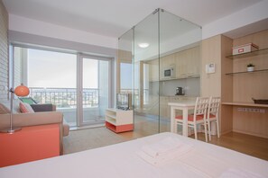 Comfort Studio, Balcony (3) | 1 makuuhuone, yksilöllisesti sisustettu, yksilöllisesti kalustettu
