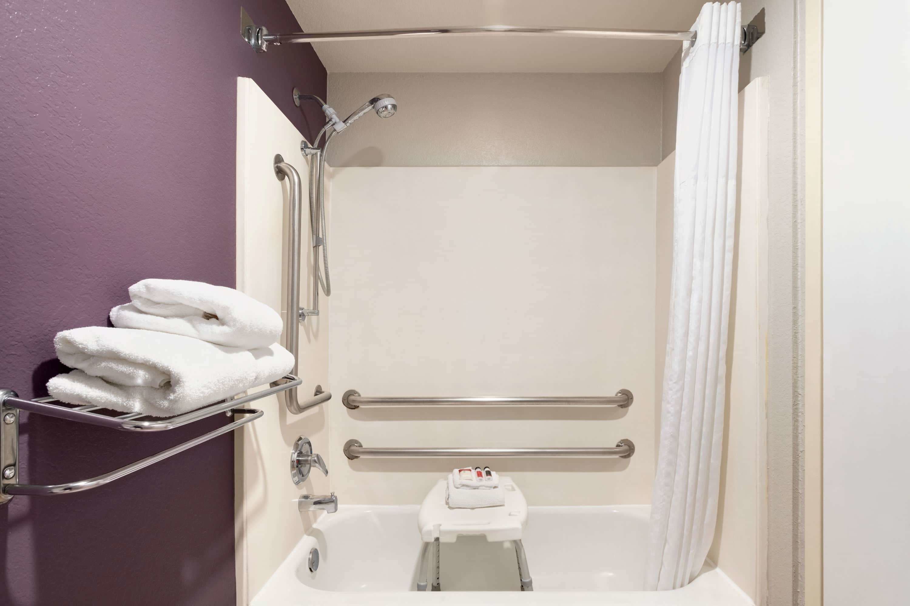 free toiletries, hair dryer, towels, soap