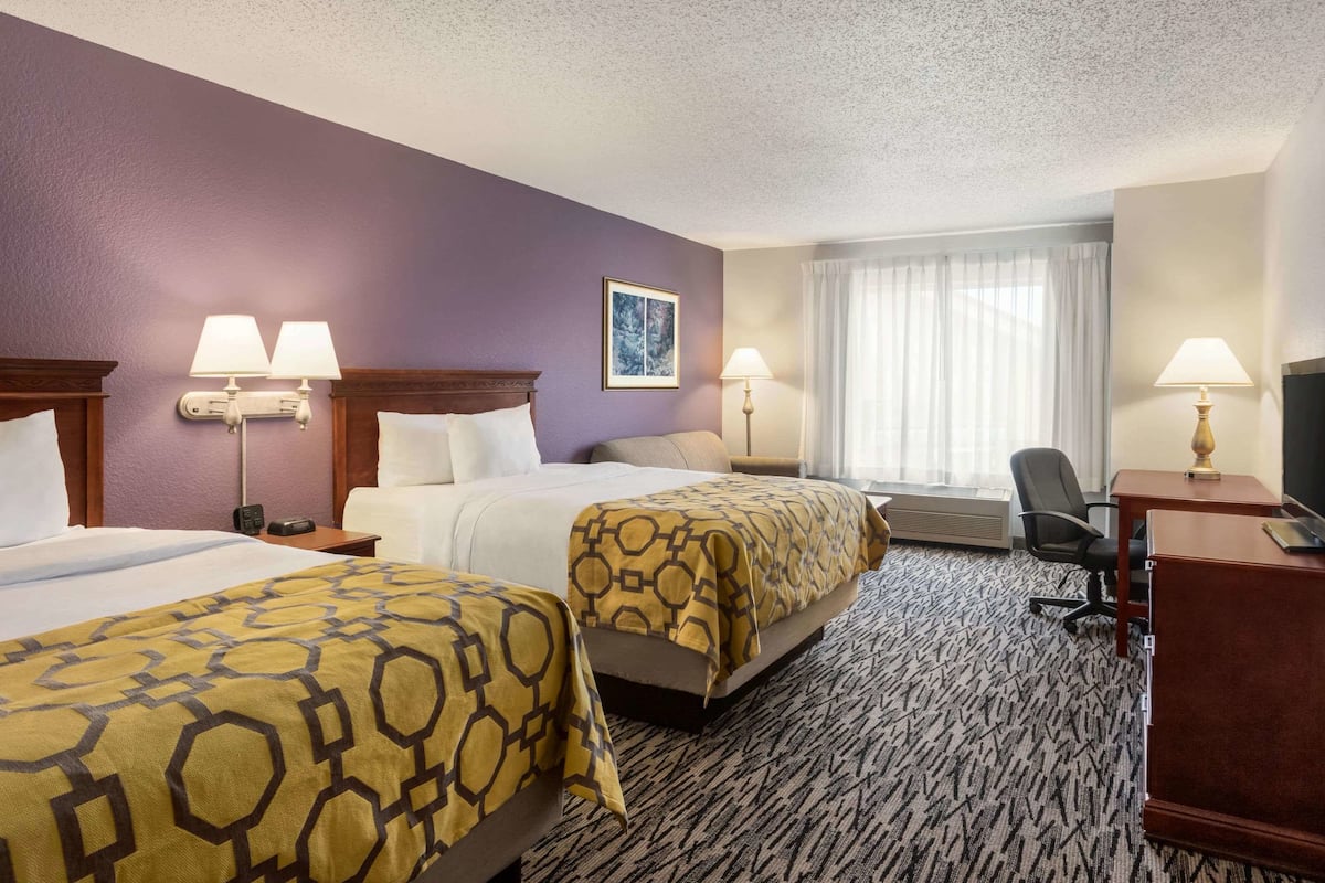 Studio Suite, 2 Queen Beds, Non Smoking | Premium bedding, down comforters, pillowtop beds, desk