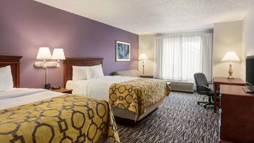Studio Suite, 2 Queen Beds, Non Smoking | Premium bedding, down comforters, pillowtop beds, desk
