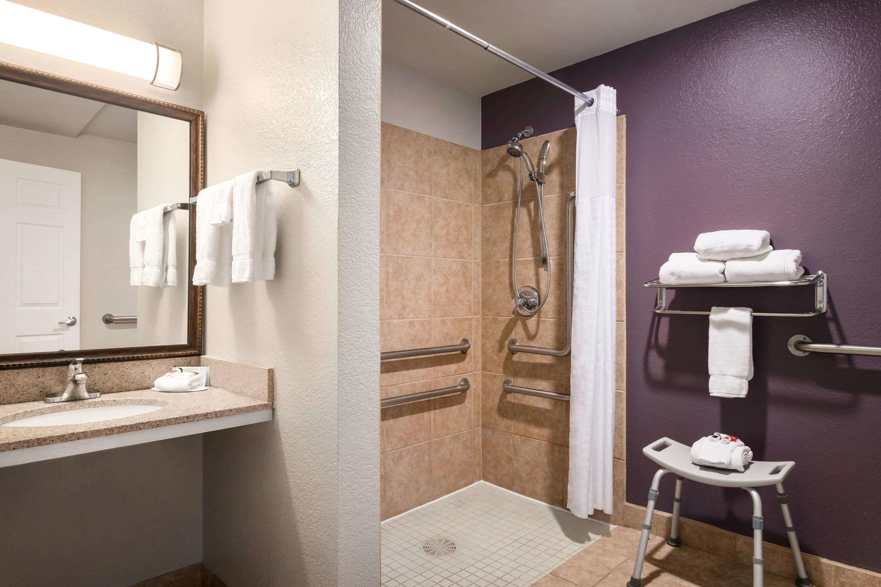 free toiletries, hair dryer, towels, soap