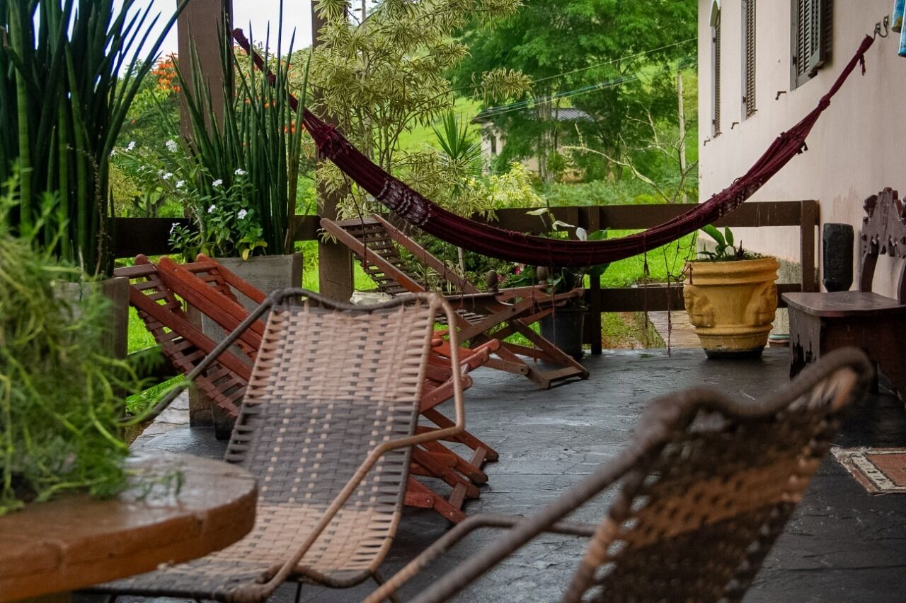 Patio hawaiano